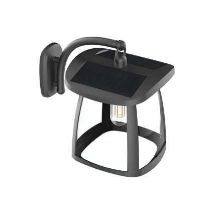 Viking - Prigušiva LED solarna zidna svjetiljka LED/2W/3,7V IP54 4000K 2000 mAh