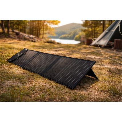 Viking - Solarni panel USB Power Delivery 60W/20V IPX4 crna