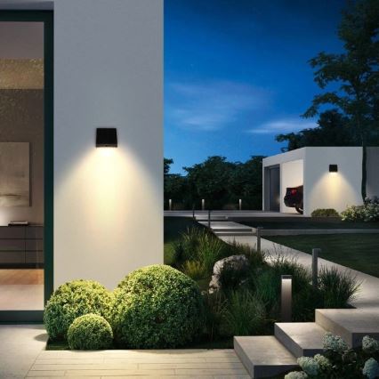 Viking - LED solarna zidna svjetiljka s podesivom svjetlinom i senzorom LED/2W/3,7V IP54 4000K 2000 mAh