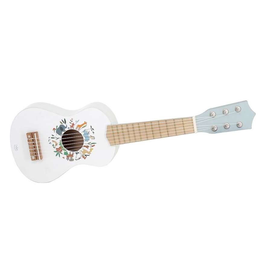 Vilac - Dječja drvena gitara Životinje svijeta Sarah Betz