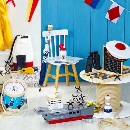 Vilac - Drvena nosač aviona s priborom