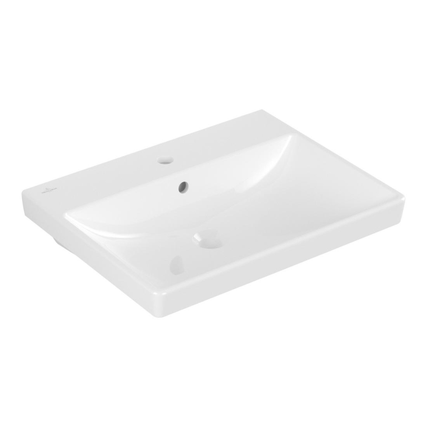 Villeroy & Boch 41586001 - Viseći umivaonik AVENTO 60x47 cm keramika/bijela