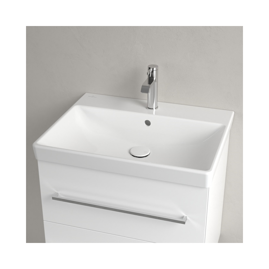 Villeroy & Boch 41586001 - Viseći umivaonik AVENTO 60x47 cm keramika/bijela
