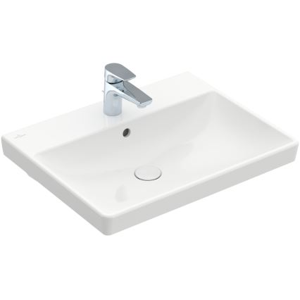 Villeroy & Boch 41586001 - Viseći umivaonik AVENTO 60x47 cm keramika/bijela