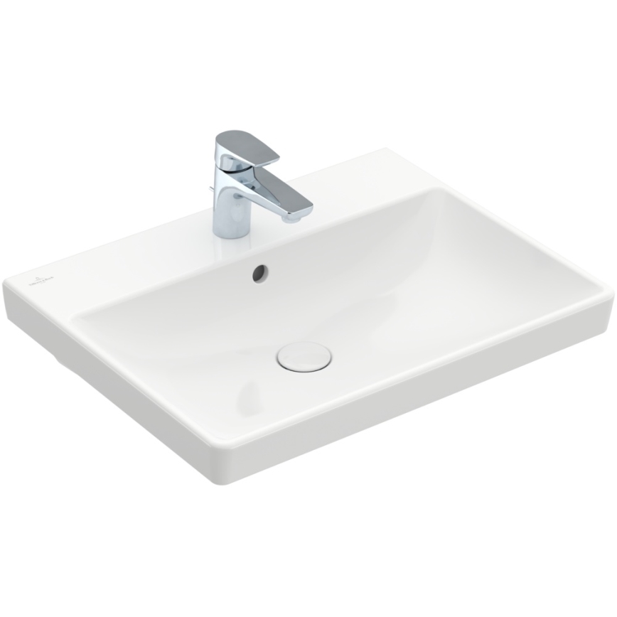 Villeroy & Boch 41586001 - Viseći umivaonik AVENTO 60x47 cm keramika/bijela