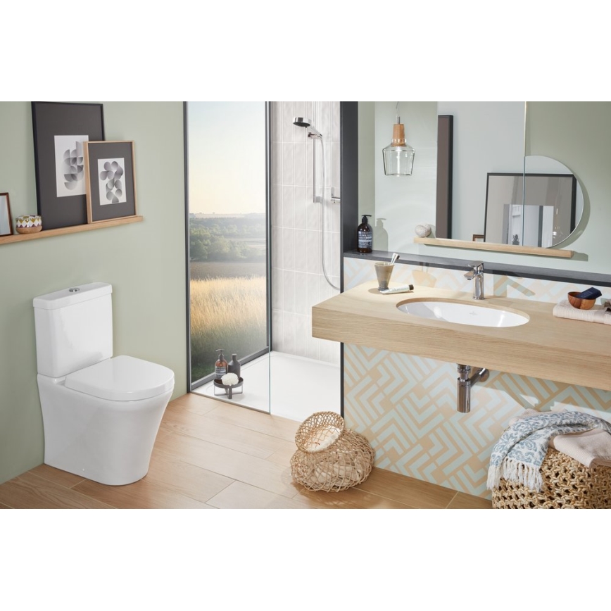 Villeroy & Boch 41626001 - Ugradni umivaonik O.NOVO 60x35 cm keramika/bijela