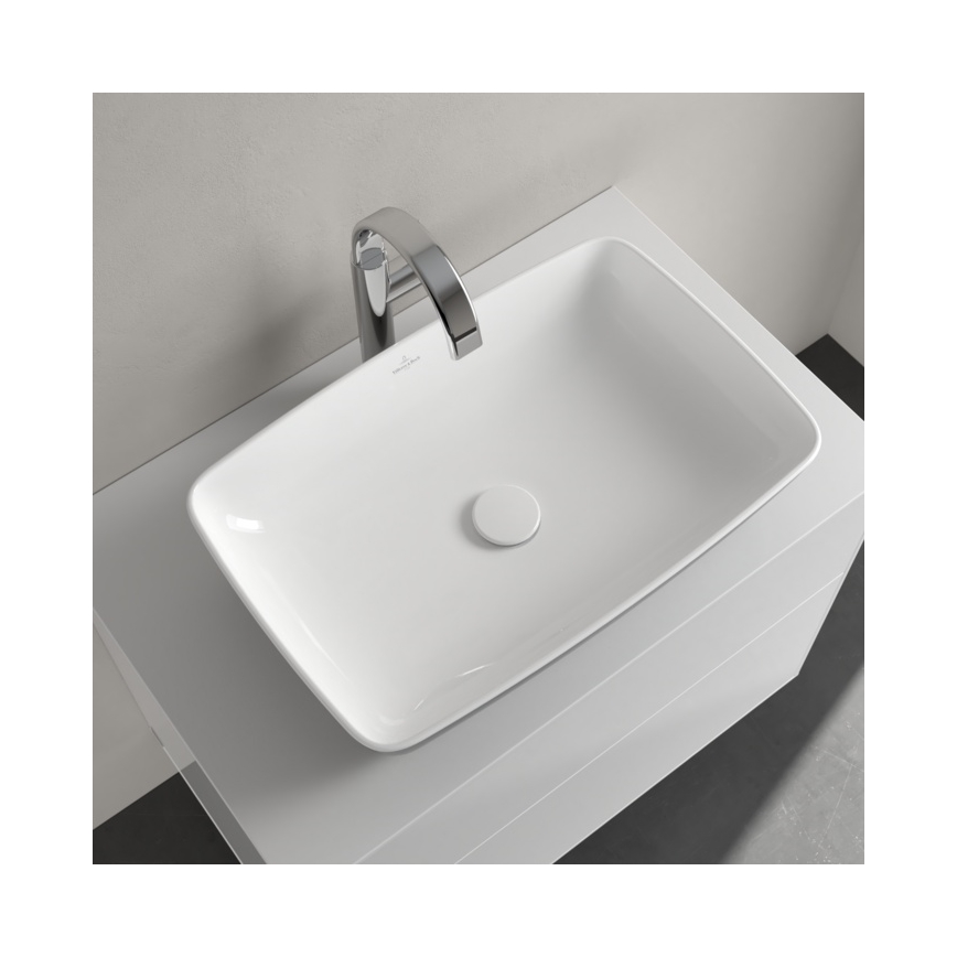 Villeroy & Boch 417258BCT8 - Nadgradni umivaonik ARTIS 58x38,5 cm keramika/crna