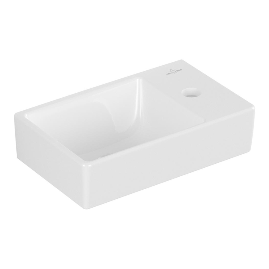 Villeroy & Boch 43003L01 - Viseći umivaonik AVENTO 36 x 22 cm keramika/bijela