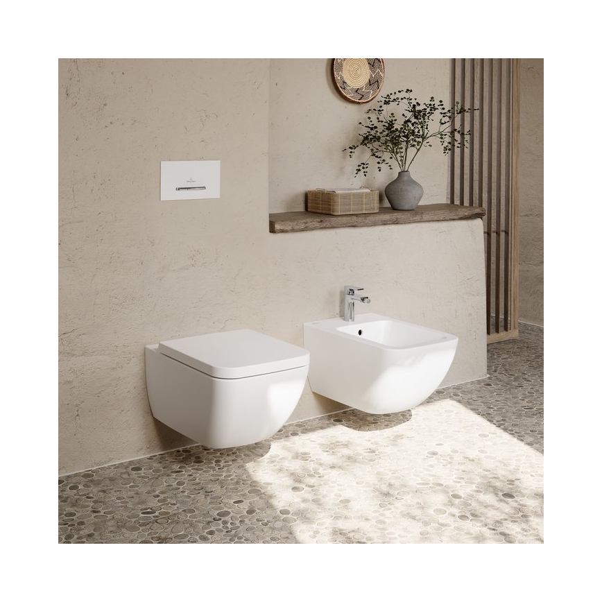 Villeroy & Boch 441100R1 - Viseći bide VENTICELLO keramika/bijela