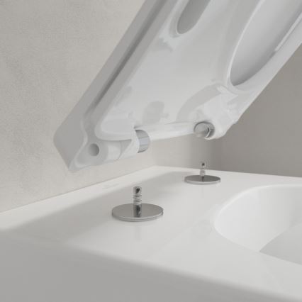 Villeroy & Boch 4611RL01 - Viseća WC školjka s WC daskom SoftClose VENTICELLO keramika/bijela