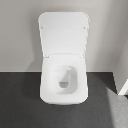 Villeroy & Boch 4611RLR1 - Zidna WC školjka s WC daskom SoftClose VENTICELLO keramika/bijela