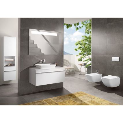 Villeroy & Boch 4611RS01 - Zidna WC školjka s daskom SoftClose VENTICELLO keramika/bijela