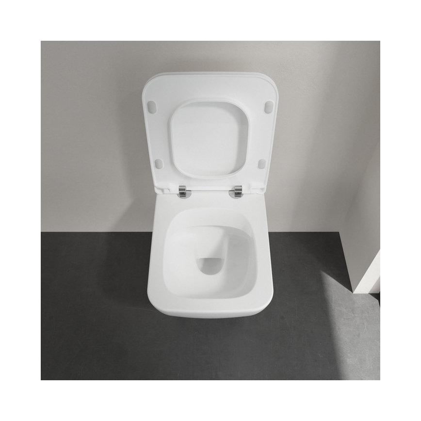 Villeroy & Boch 4611RSR1 - Zidni WC VENTICELLO s daskom SoftClose, keramika/bijela