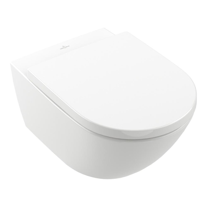 Villeroy & Boch 4670T0R1 - Zidna WC školjka SUBWAY 3.0 keramika/bijela