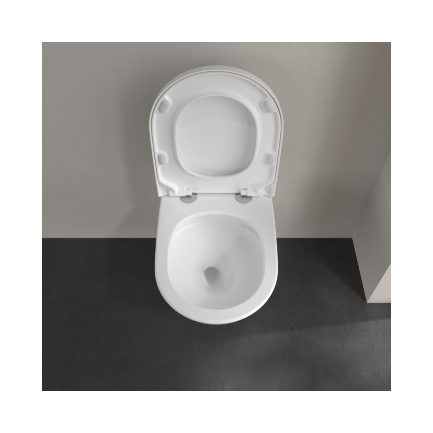 Villeroy & Boch 4670T0R1 - Zidna WC školjka SUBWAY 3.0 keramika/bijela