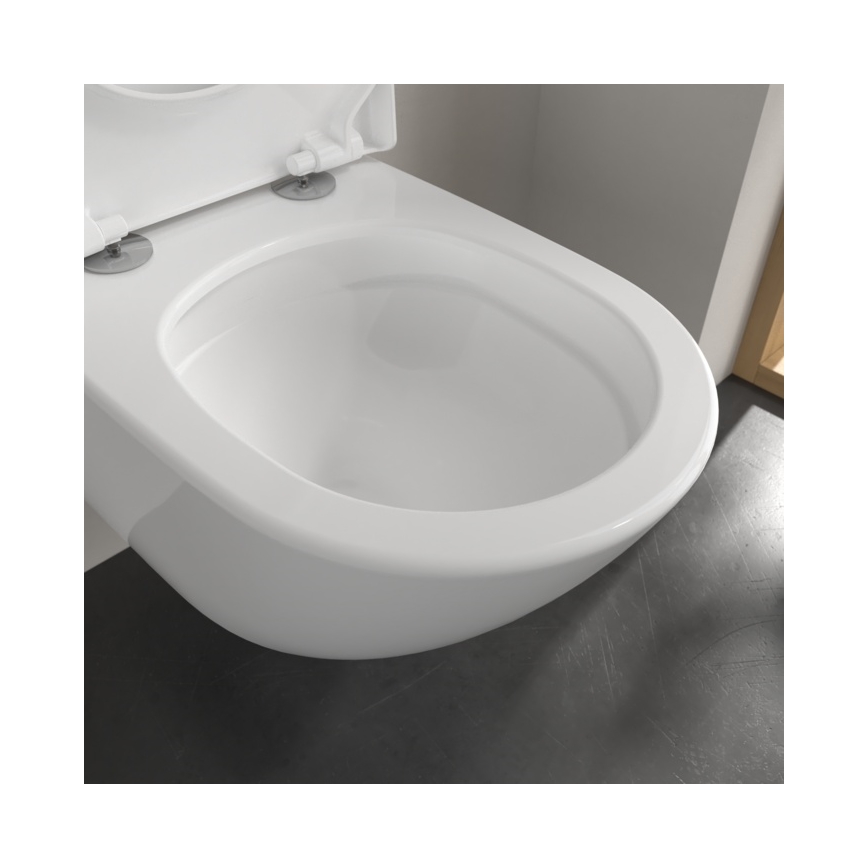 Villeroy & Boch 4670T0R1 - Zidna WC školjka SUBWAY 3.0 keramika/bijela