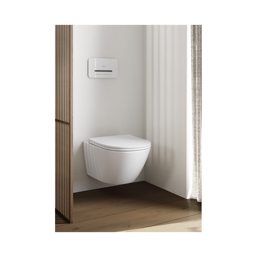 Villeroy & Boch 4670T0R1 - Zidna WC školjka SUBWAY 3.0 keramika/bijela
