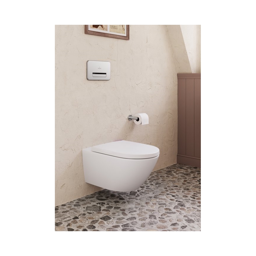 Villeroy & Boch 4670T0R1 - Zidna WC školjka SUBWAY 3.0 keramika/bijela