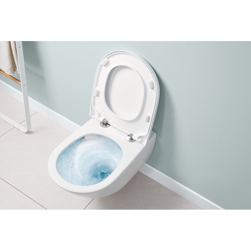 Villeroy & Boch 4670T0R1 - Zidna WC školjka SUBWAY 3.0 keramika/bijela