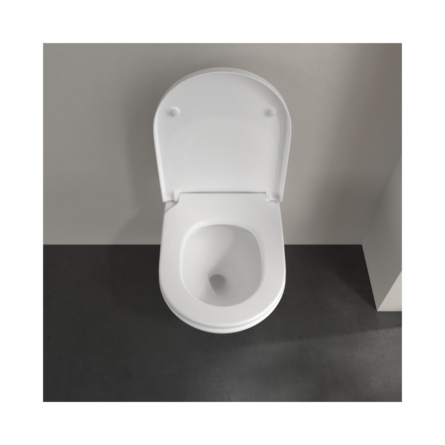 Villeroy & Boch 4670T0RW - Zidna WC školjka SUBWAY 3.0 keramika/bijela