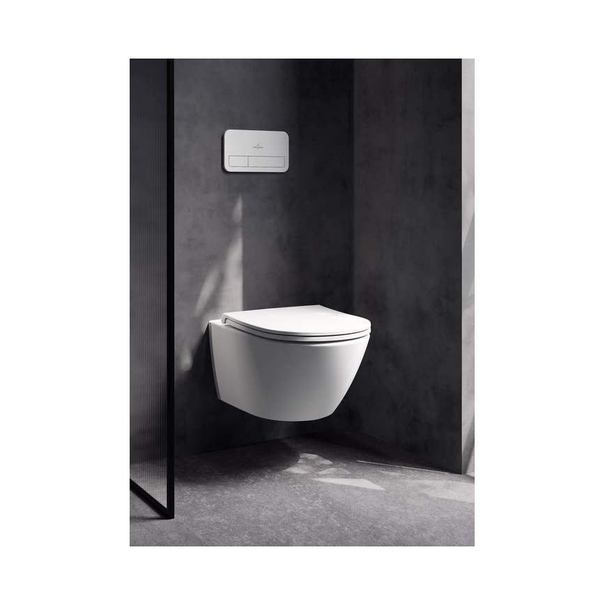 Villeroy & Boch 4670T0RW - Zidna WC školjka SUBWAY 3.0 keramika/bijela
