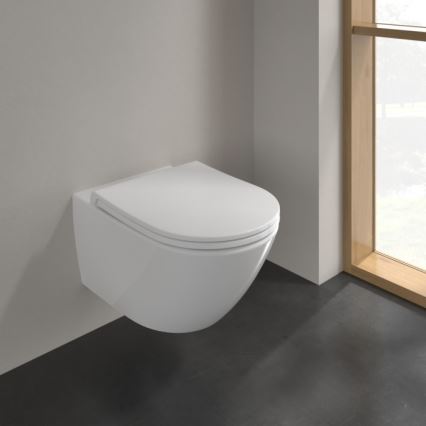 Villeroy & Boch 4670T901 - Zidni WC SUBWAY 3.0 s WC daskom SoftClose, keramika/bijela