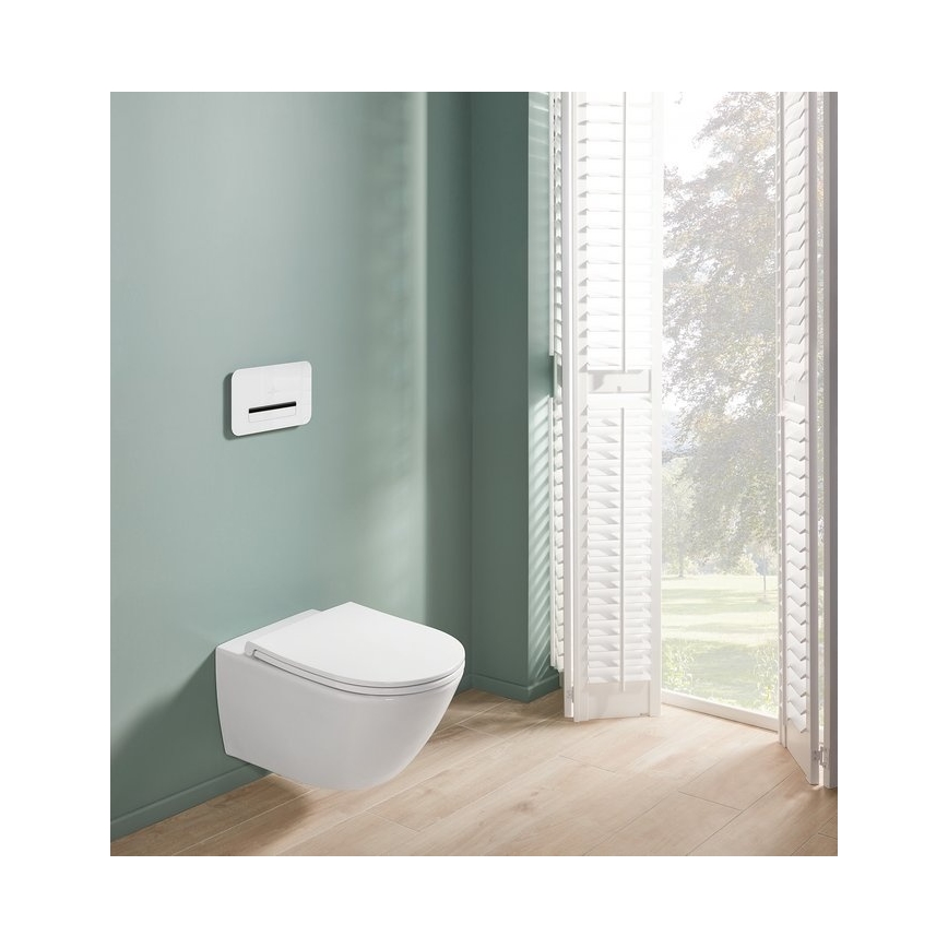Villeroy & Boch 4670T901 - Zidni WC SUBWAY 3.0 s WC daskom SoftClose, keramika/bijela