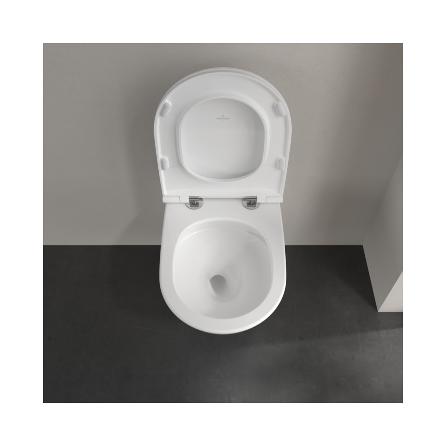 Villeroy & Boch 4670T9R1 - Zidno WC s daskom SoftClose SUBWAY 3.0 keramika/bijela