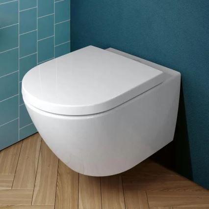 Villeroy & Boch 4670TS01 - Zidni WC s daskom SoftClose SUBWAY 3.0 keramika/bijela