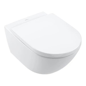 Villeroy & Boch 4670TSR1 - Viseća WC školjka s daskom SoftClose SUBWAY 3.0 keramika/bijela