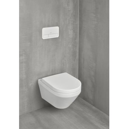 Villeroy & Boch 4694CLR1 - Zidna WC školjka s SoftClose sjedalom ARCHITECTURA keramika/bijela