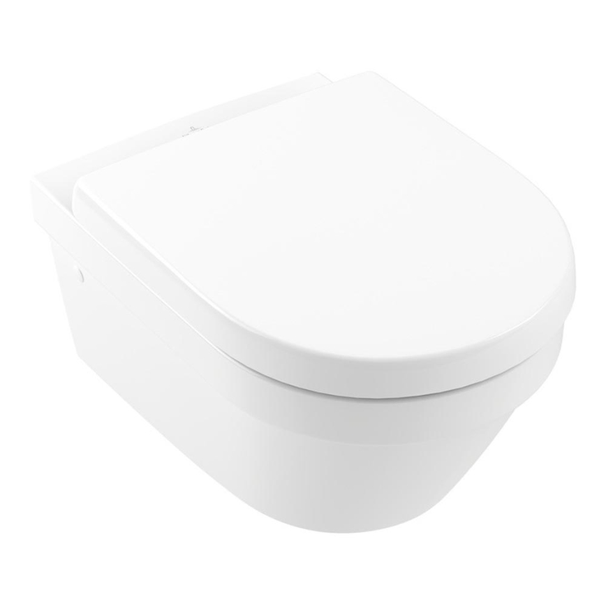 Villeroy & Boch 4694HR01 - Zidna WC školjka s daskom SoftClose ARCHITECTURA keramika/bijela
