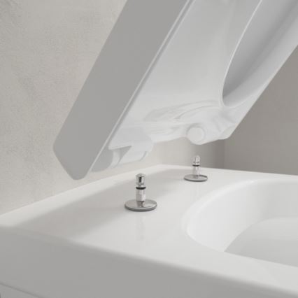 Villeroy & Boch 4694HR01 - Zidna WC školjka s daskom SoftClose ARCHITECTURA keramika/bijela