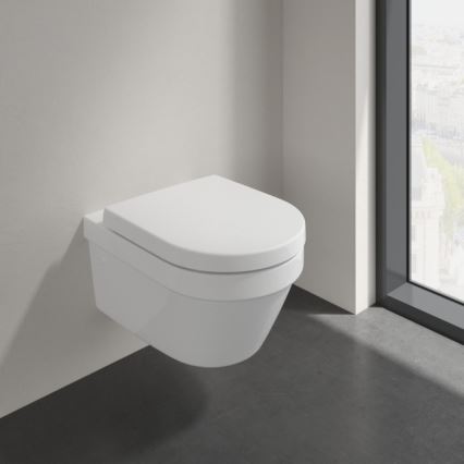 Villeroy & Boch 4694R001 - Viseća WC školjka ARCHITECTURA keramika/bijela