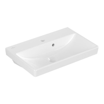 Villeroy & Boch 4A005501 - Zidni umivaonik AVENTO 55x37 cm keramika/bijela