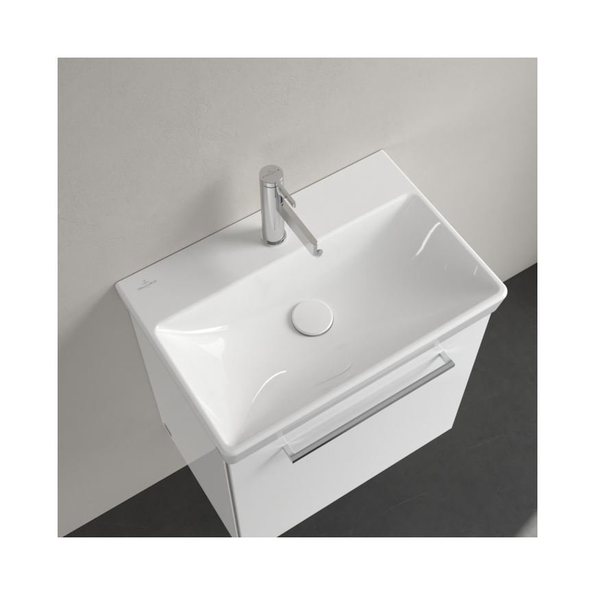 Villeroy & Boch 4A005501 - Zidni umivaonik AVENTO 55x37 cm keramika/bijela