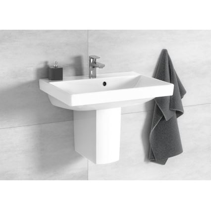 Villeroy & Boch 4A005501 - Zidni umivaonik AVENTO 55x37 cm keramika/bijela