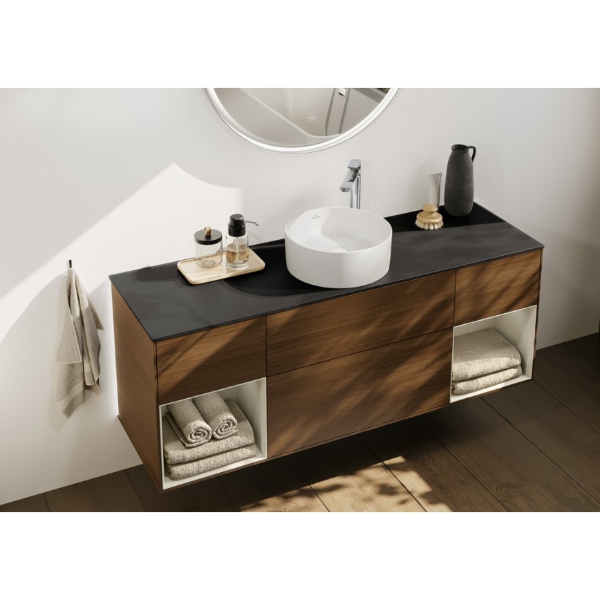 Villeroy & Boch 4A184001 - Nadgradni umivaonik COLLARO Ø 40 cm keramika/bijela