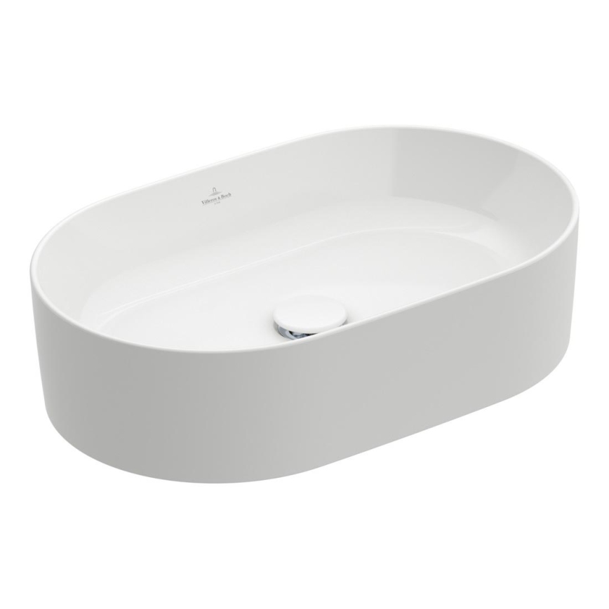 Villeroy & Boch 4A195601 - Umivaonik na ploču COLLARO 56x36 cm keramika/bijela