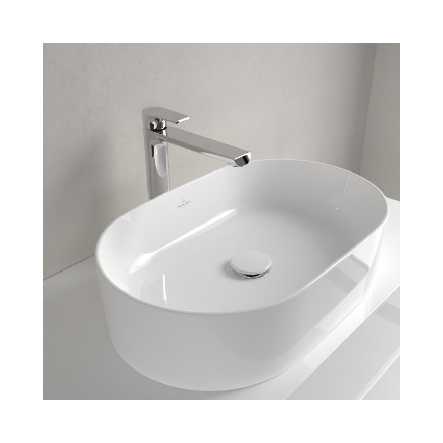 Villeroy & Boch 4A195601 - Umivaonik na ploču COLLARO 56x36 cm keramika/bijela