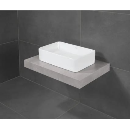 Villeroy & Boch 4A205601 - Nadpultni umivaonik COLLARO 56x36 cm keramika/bijela