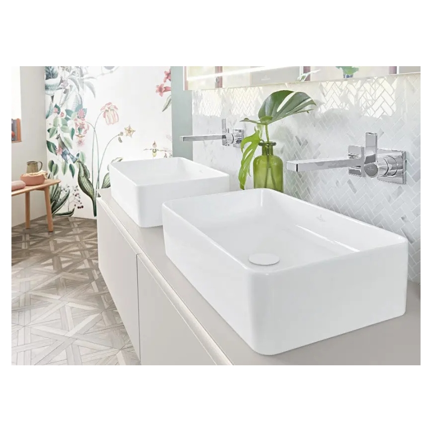 Villeroy & Boch 4A205601 - Nadpultni umivaonik COLLARO 56x36 cm keramika/bijela