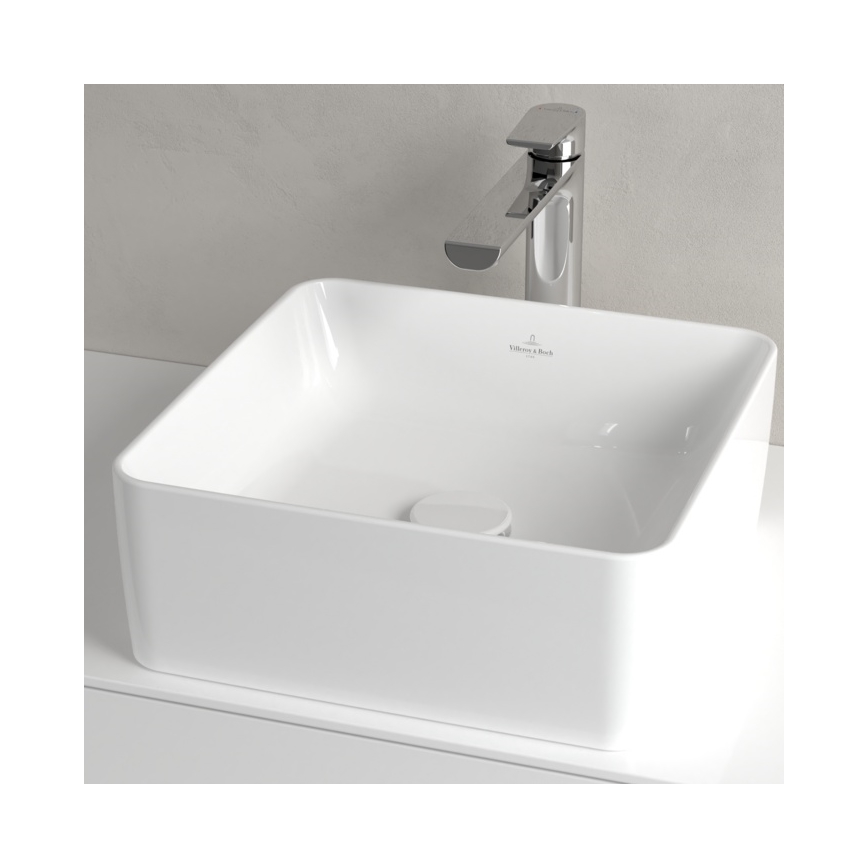 Villeroy & Boch 4A213801 - Nadgradni umivaonik COLLARO 38x38 cm keramika/bijela