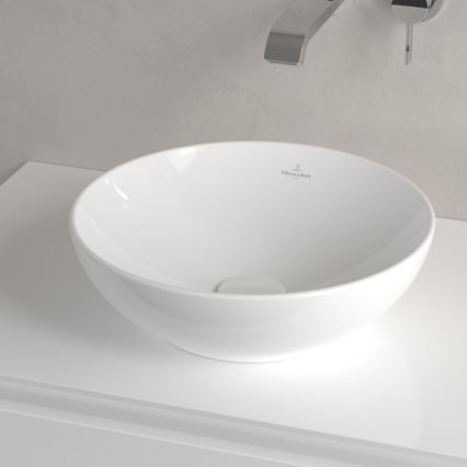 Villeroy & Boch 4A450001 - Umivaonik za ugradnju na radnu ploču LOOP&FRIENDS Ø 38 cm keramika/bijela