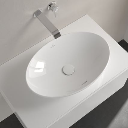 Villeroy & Boch 4A470001 - Umivaonik na radnu ploču LOOP&FRIENDS 56x38 cm keramika/bijela
