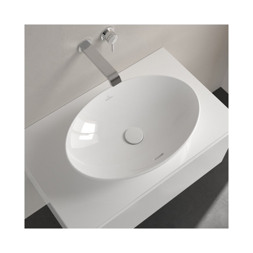 Villeroy & Boch 4A470001 - Umivaonik na radnu ploču LOOP&FRIENDS 56x38 cm keramika/bijela