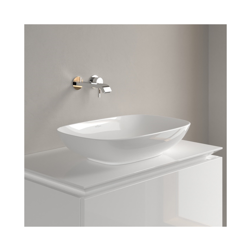 Villeroy & Boch 4A490101 - Nadgradni umivaonik LOOP&FRIENDS 56x38 cm keramika/bijela