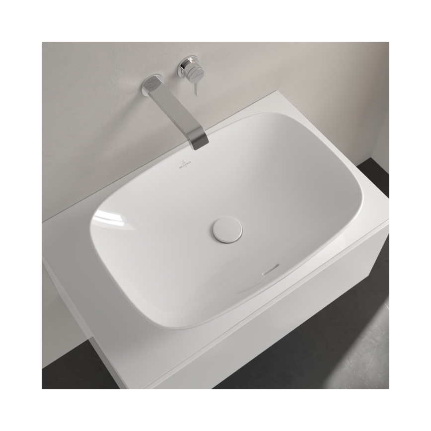 Villeroy & Boch 4A500001 - Umivaonik na radnu ploču LOOP&FRIENDS 62x42 cm keramika/bijela