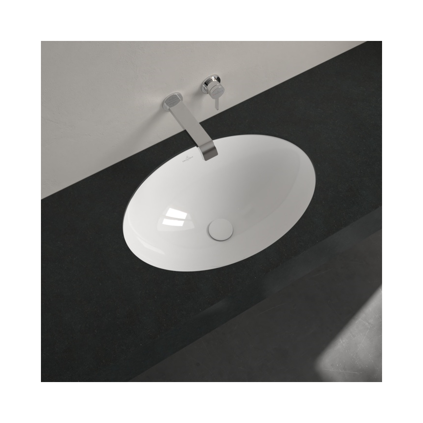 Villeroy & Boch 4A550001 - Ugradbeni umivaonik LOOP&FRIENDS 56x38 cm keramika/bijela