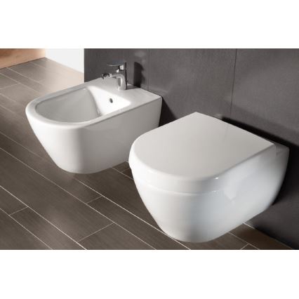 Villeroy & Boch 54000001 - Viseći bide SUBWAY 2.0 37x56 cm keramika/bijela